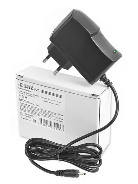 блок питания 5В Robiton IR5-2000S 2,5х0,7/9 