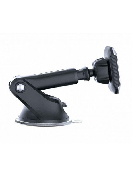 автомобильный держатель  с присоской и магнитом Comodata Dash M1 silver