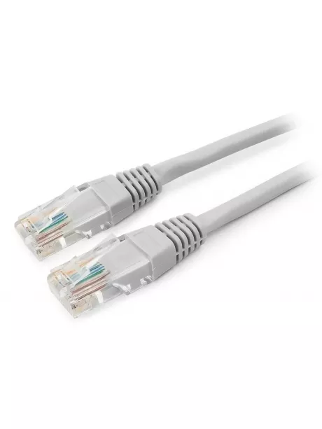 патч корд Cablexpert UTP кат.5e, 10м, литой серый