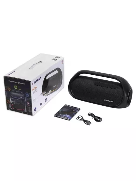 портативная колонка Bluetooth с подсветкой Tronsmart Bang 60W black