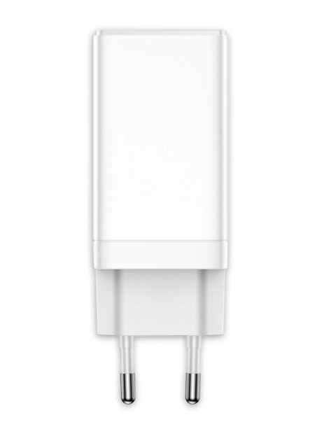 быстрая зарядка для смартфона и ноутбука Baseus GaN3 Pro Fast Charger 2C+U 65W white