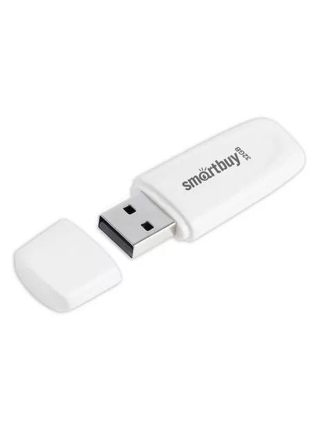 флешка USB SmartBuy Scout 32GB white