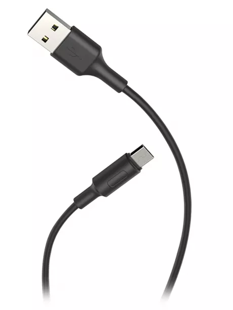 кабель передачи данных Hoco X25 Soarer micro 1m black