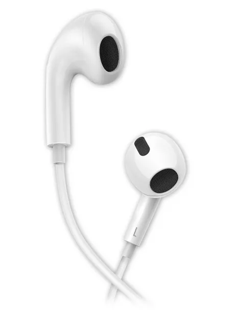 проводные наушники с микрофоном Baseus Encok Type-C lateral in-ear Wired Earphone C17 white