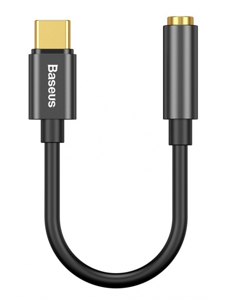 переходник для наушников Baseus Type-C Male to 3.5mm Female Adapter L54 black