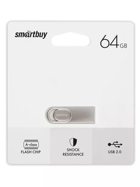 флешка USB SmartBuy M3 Metal 64GB 