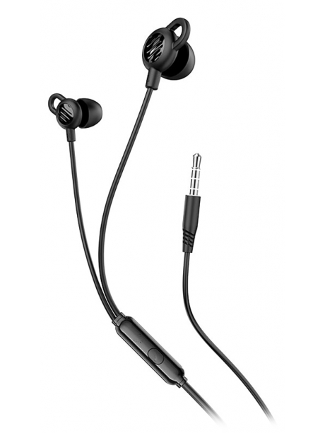 гарнитура для телефона Hoco M89 Comfortable universal silicone sleeping earphones with mic black