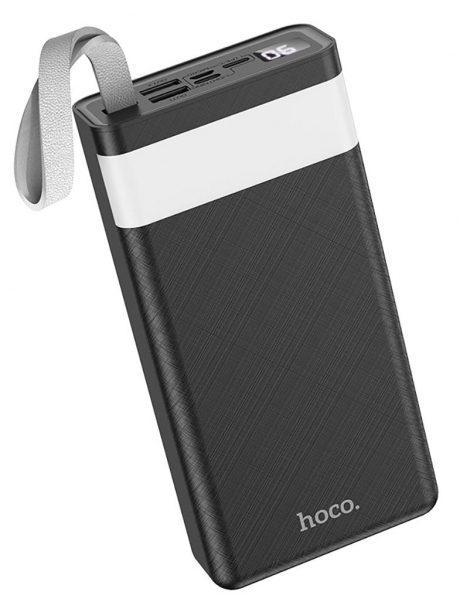 внешний аккумулятор Hoco J73 Powerful desk lamp power bank(30000mAh) black