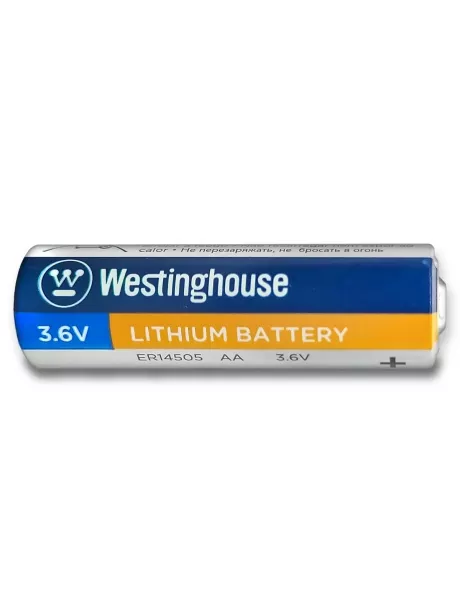 литиевые батарейки 3.6 В Westinghouse ER 14505 (AA) 3шт. 