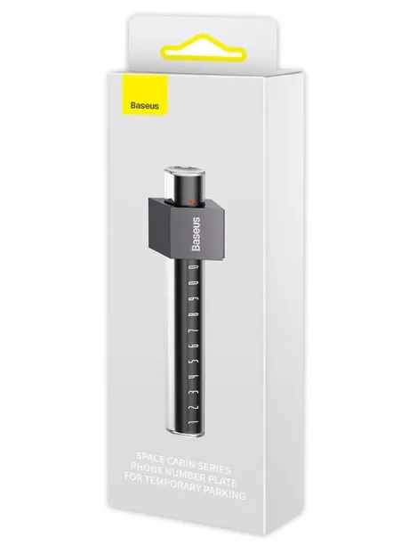 держатель для номера телефона в машину Baseus Baseus  Parking Number Plate Tint dark grey