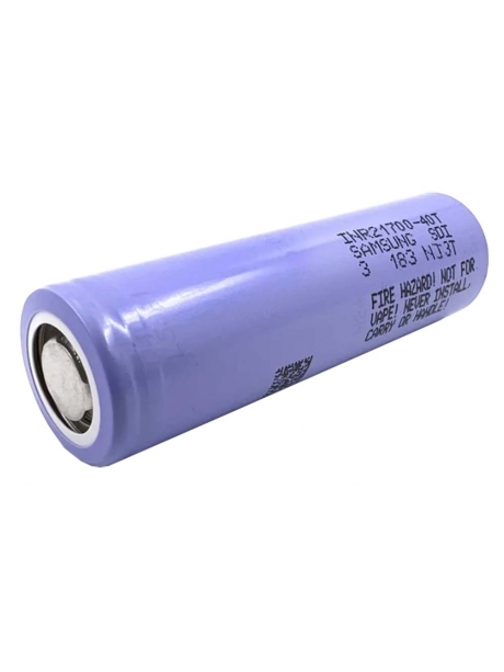 литиевый аккумулятор Samsung INR21700-40T 35A 4000mAh, без защиты 