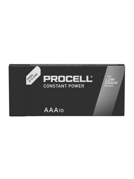 батарейки (10 шт) Duracell LR03AAA Procell Constant-10BOX 