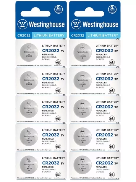 батарейки Westinghouse CR2032 10шт. 