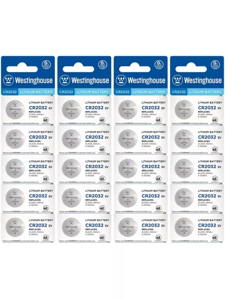 батарейки Westinghouse CR2032 20шт. 
