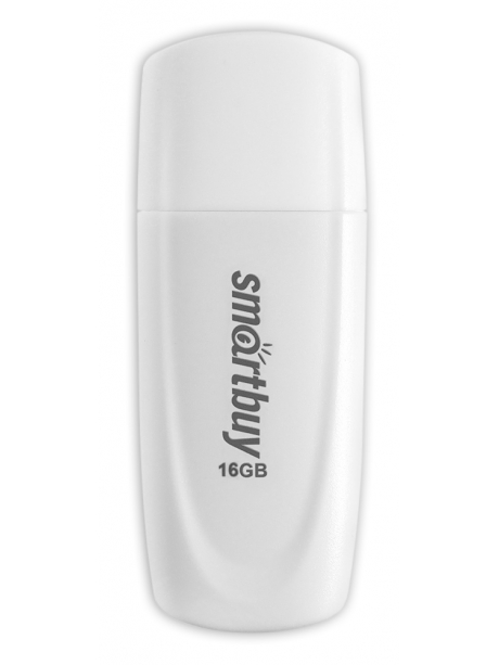 флешка USB SmartBuy Scout 16GB white