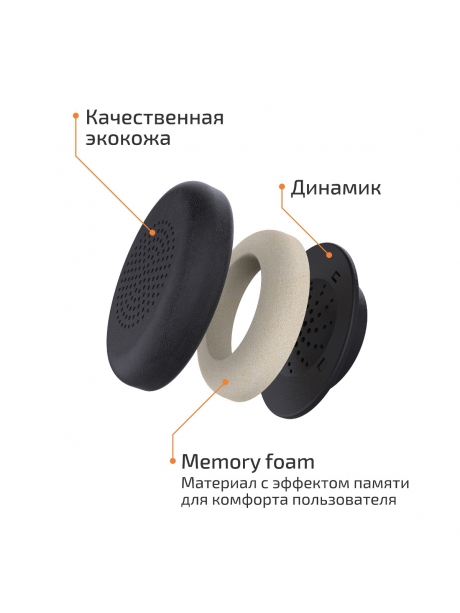 амбушюра Accutone Leatherette Ear Cushion for  610MK3 Comfort 