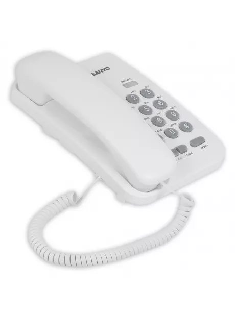 телефонный аппарат стационарный Sanyo RA-S108 white