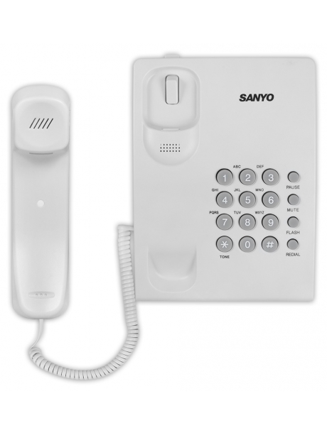 телефонный аппарат стационарный Sanyo RA-S204 white