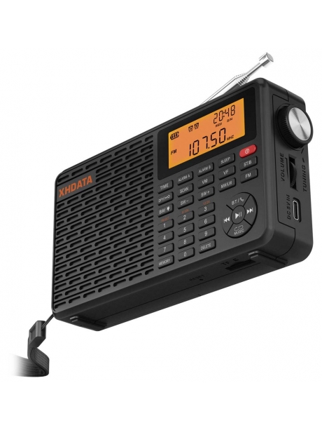 карманный радиоприемник XHDATA D-109 black