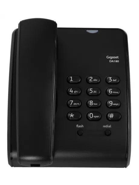 стационарный телефон Gigaset DA180 RUS черный
