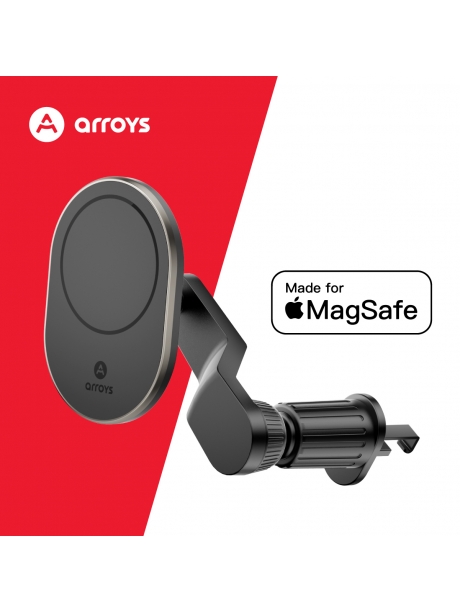 автомобильный держатель Arroys Vent-MS2H black