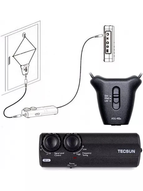 активная внешняя антенна для радиоприемника Tecsun AN-48x 