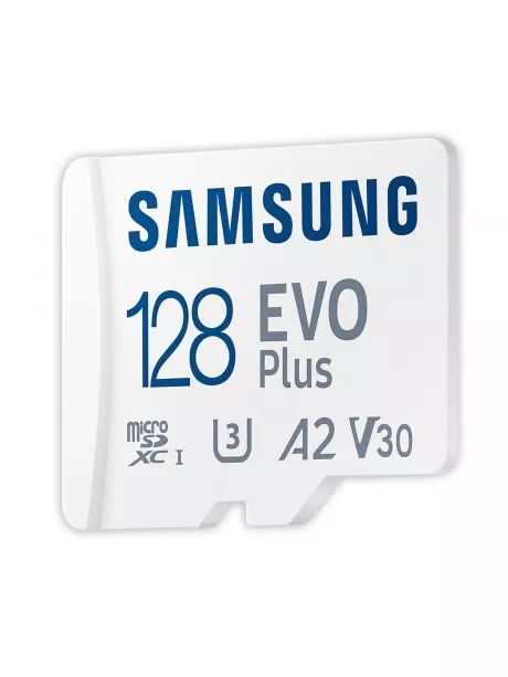карта памяти Samsung 128Gb microSDXC Class 10 EVO PLUS U3 (R/W 130 MB/s) 