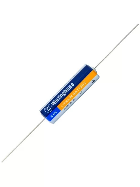 литиевые батарейки 3.6 В Westinghouse ER 14505Y (AA) axial wires 5шт. 