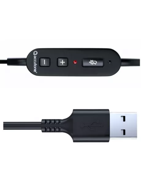гарнитура для компьютера с микрофоном Accutone UM230 USB 