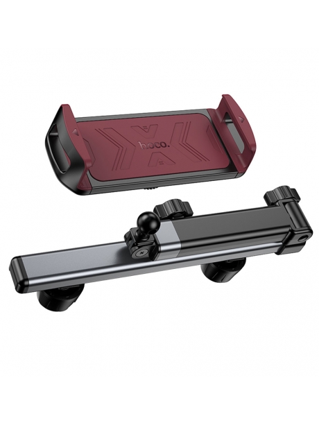 держатель на подголовник Hoco H69 Gamble telescopic tablet car holder (rear pillow) black &amp; red