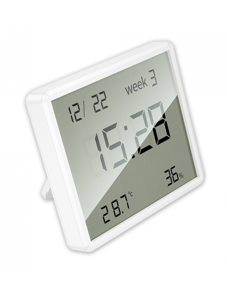 электронные часы с гигротермометром Hoco HX41 white