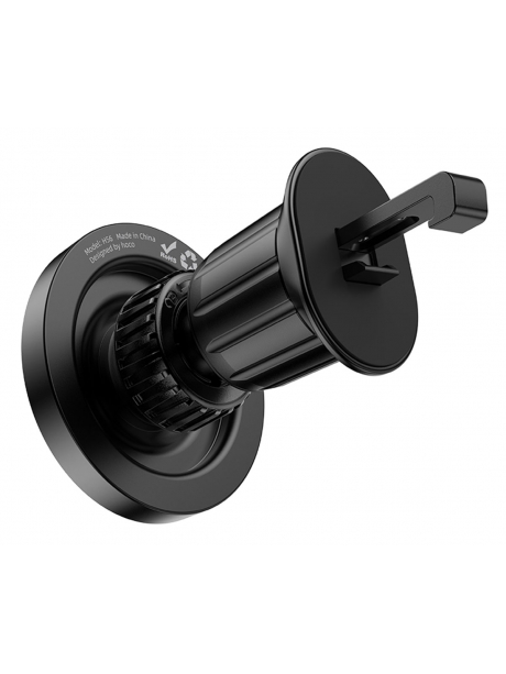 магнитный держатель для MagSafe Hoco H56 Show ring magnetic car holder (air outlet) black