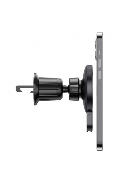 держатель с беспроводной зарядкой MagSafe Hoco CA85 Ultra-fast magnetic wireless charging car holder black