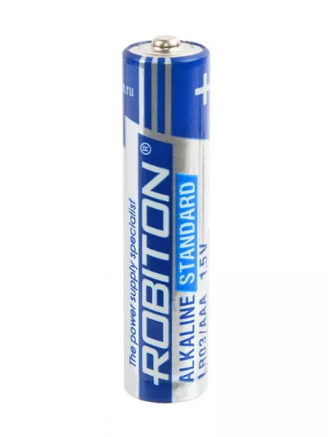 батарейка алкалиновая мизинчиковая Robiton STANDARD LR03/AAA-BL10 