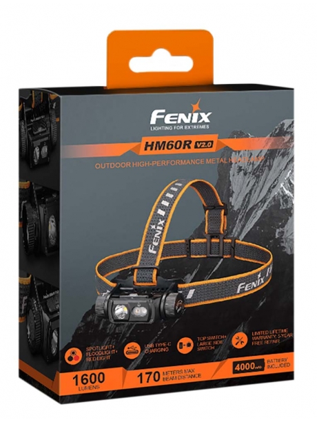 налобный фонарь Fenix HM60R V2.0 