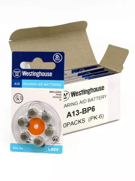 батарейка Westinghouse ZA13/PR48 60шт. 