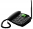 Стационарный "мобильный" телефон Termit FixPhone v2 rev.4 черный