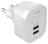 зарядное устройство LDNIO A201 2USB + кабель USB - micro USB white