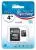 карта памяти SmartBuy 4Gb microSDHC Class 10 