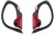 наушники для спорта Panasonic RP-HS34E red