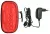 электронные часы настольные Uniel UTR-33 black/red