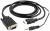 адаптер Cablexpert HDMI&gt;VGA 19M/15F-1,8м 