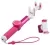 монопод для селфи с двумя креплениями Momax Selfie Hero Duo Selfie Pod 100cm KMS10 pink