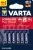 батарейки (6 шт.) Varta LR03/AAA LONGLIFE Max Power-4+2BL 