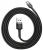 кабель передачи данных Baseus Cafule Cable USB For Micro 2.4A 1m gray + black
