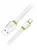 кабель передачи данных EMY MY-445 micro USB white