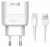зарядное устройство EMY MY-A202 + кабель USB - Type-C white