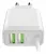 зарядное устройство LDNIO A321 2USB*3,1A + кабель micro USB white
