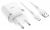 зарядное устройство Hoco C12Q Smart QC3.0 charger + Micro cable white