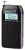 карманный мини радиоприемник с mp3  Retekess PR12 black